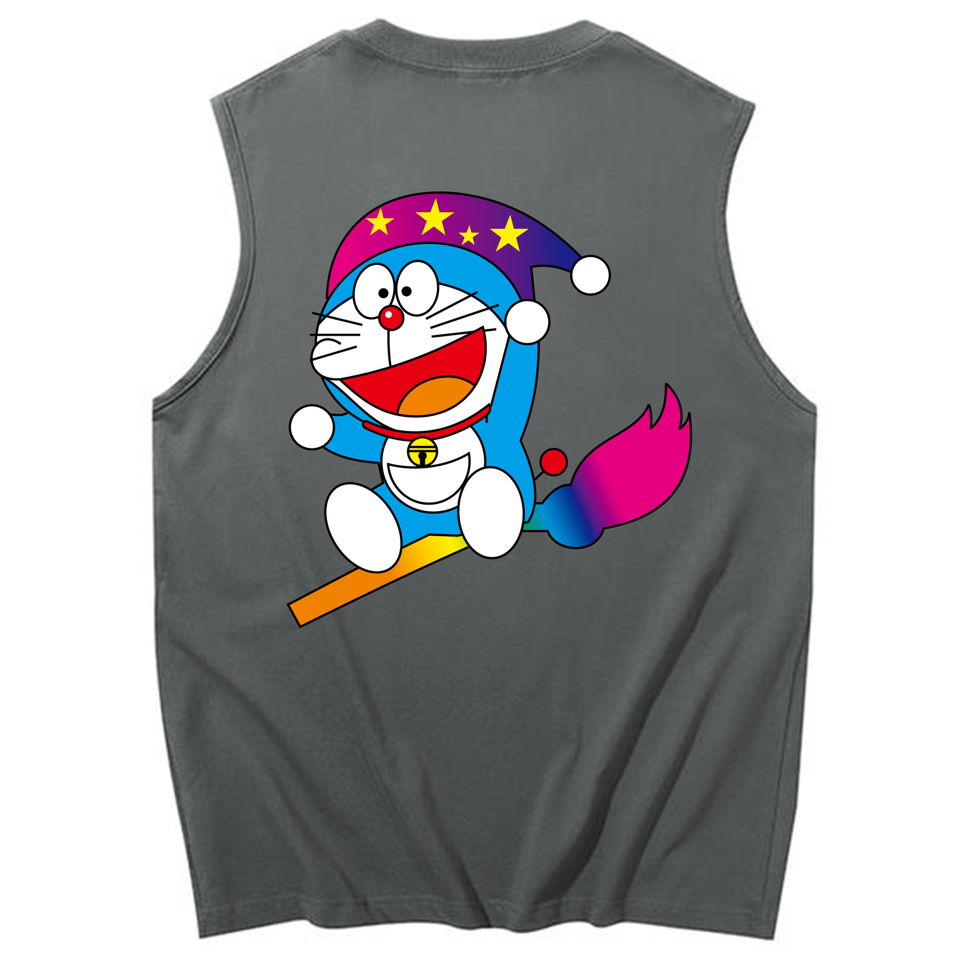 （画像用） ドラえもん Doraemon コットン100％タンクトップ（背面プリント）